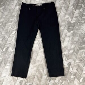 Banana Republic Dress Pants‎ Women's Size 6 Martin Fit Stretch Black Office Wear